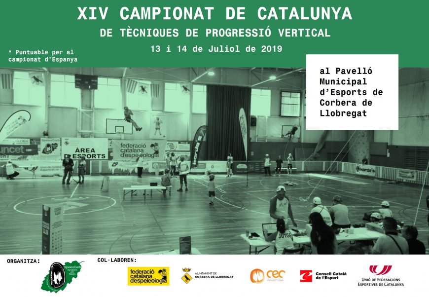 XIV Campionat de Catalunya de Técnicas de Progresión Vertical