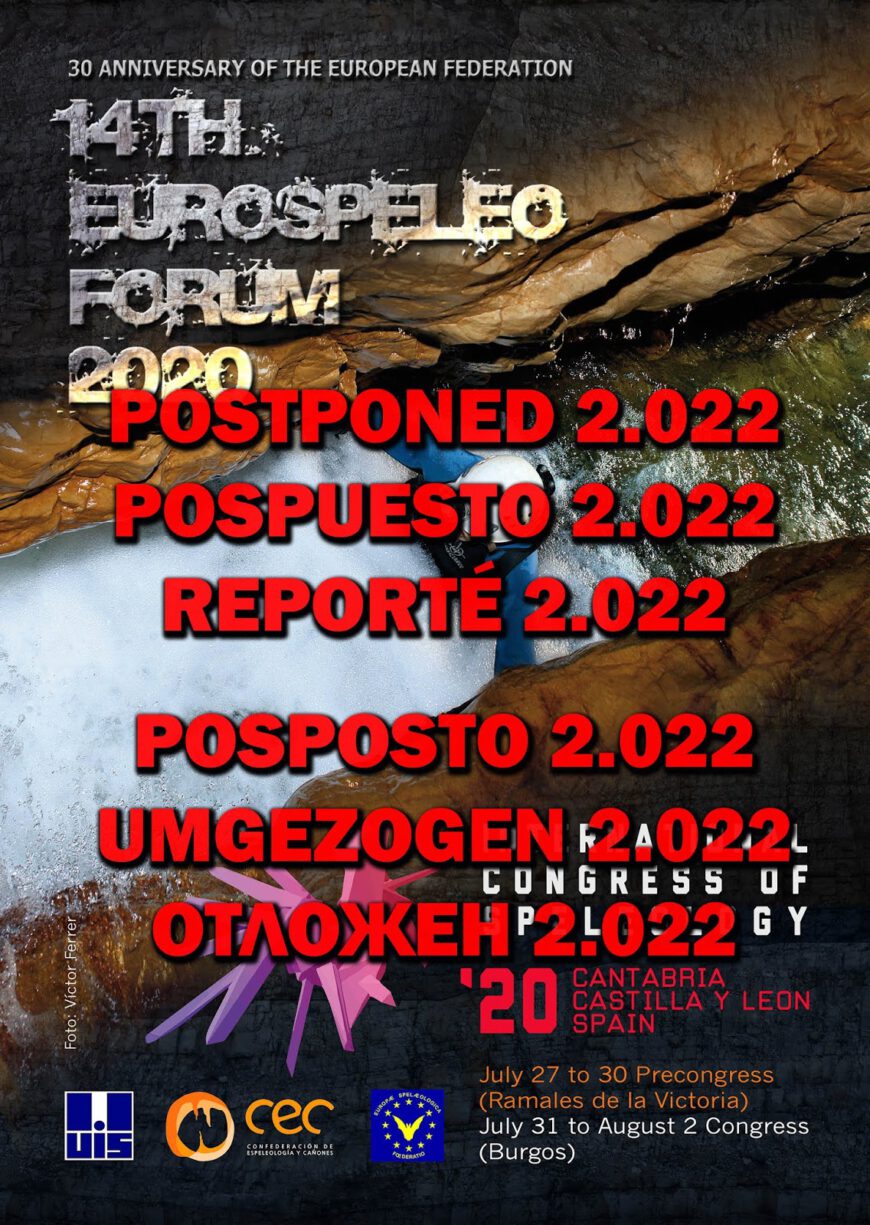 4ª Circular EuroEspeleo 2022